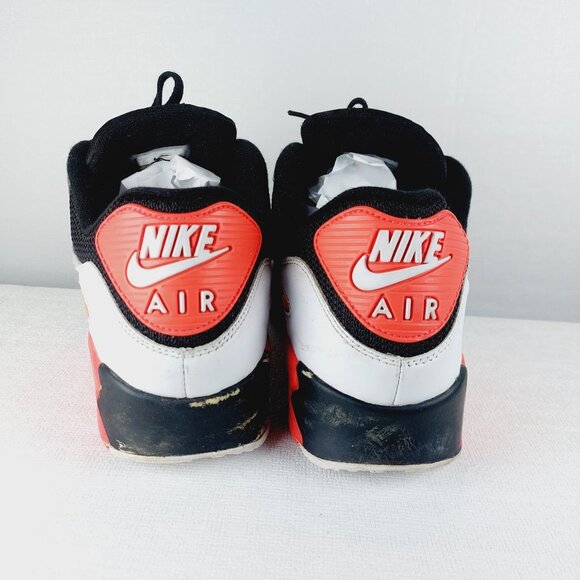 Nike Air Max 90 OG Men\'s Reverse Infrared Leather Lace-Up Sneaker Shoes Size 12 main image 10